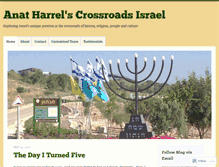 Tablet Screenshot of crossroadsisrael.com